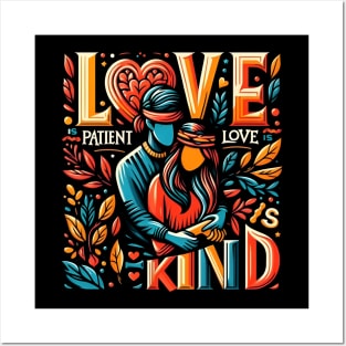 Love is Patient, Love is Kind Posters and Art